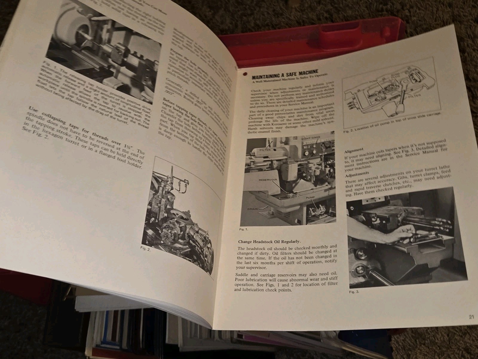 Warner & Swasey Safety Manual for Turret Lathes 1975 Original Printing Book