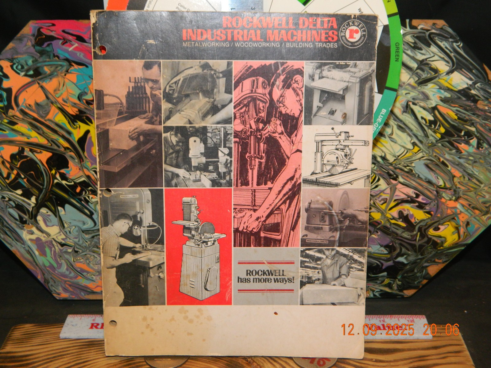 Rockwell Delta Industrial Machines 1969 Metalworking/Woodworking/Build Trades