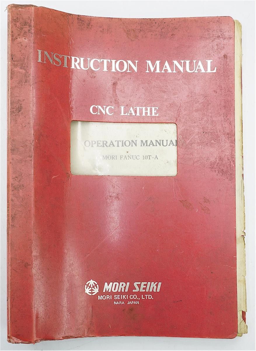 MORI FANUC 10T-A CNC Lathe Operation Manual
