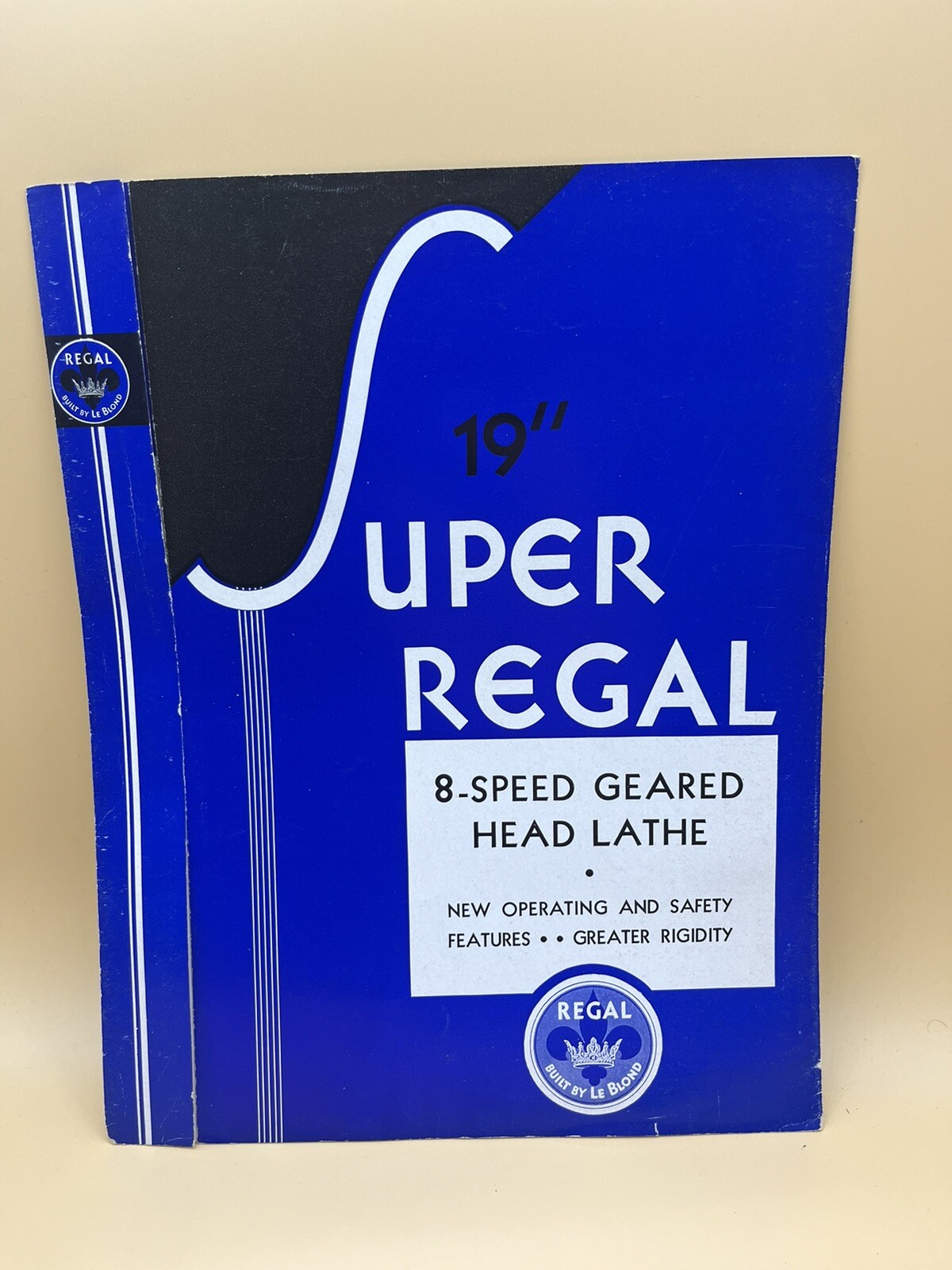19” Super Regal Le Blonde Lathe Bulletin