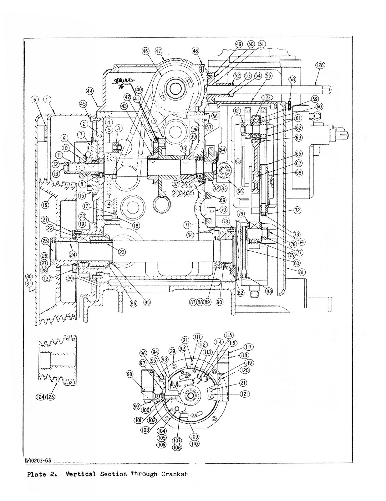 Fellows #8AGS Gear Shaper Parts List Manual #1733