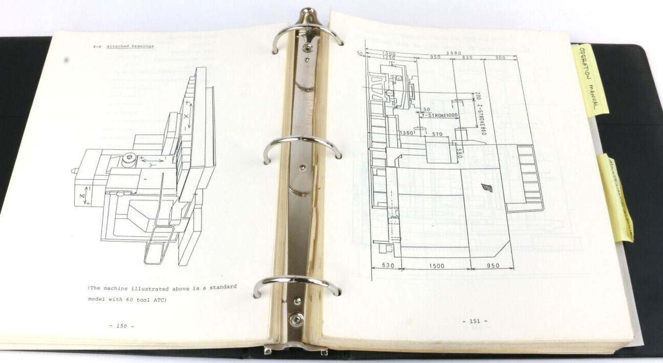 MITSUI SEIKI HR6A, Operation, Maintenance, & Programming Manual FANUC 6MB