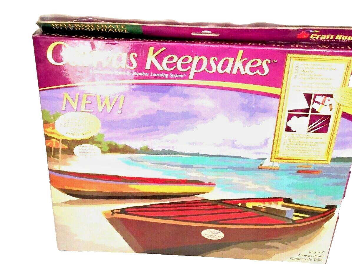 CRAFT HOUSE INTERMEDIATE COMPLETE PAINTING SET. NEW IN BOX. NEVER OPENED.