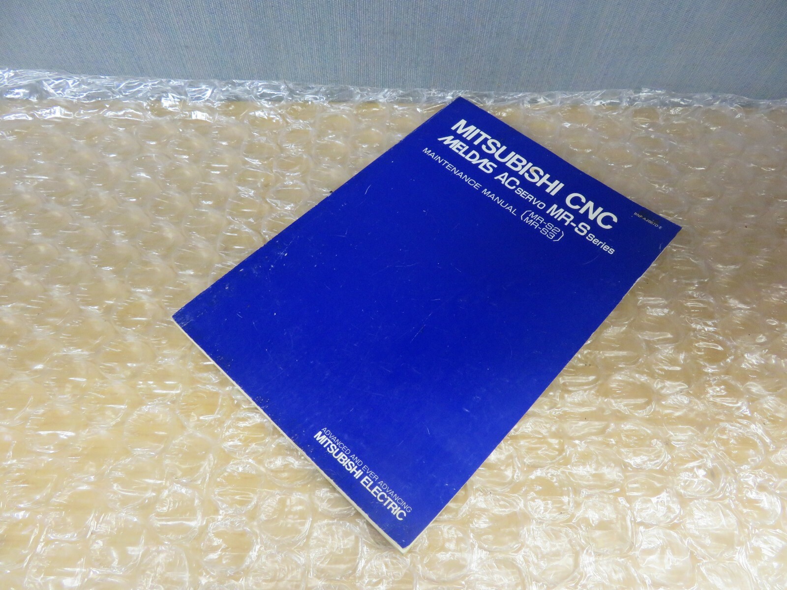 Mitsubishi CNC Meldas AC Servo MR-S Series Maintenance Manual MR-S2 MR-S3 1990