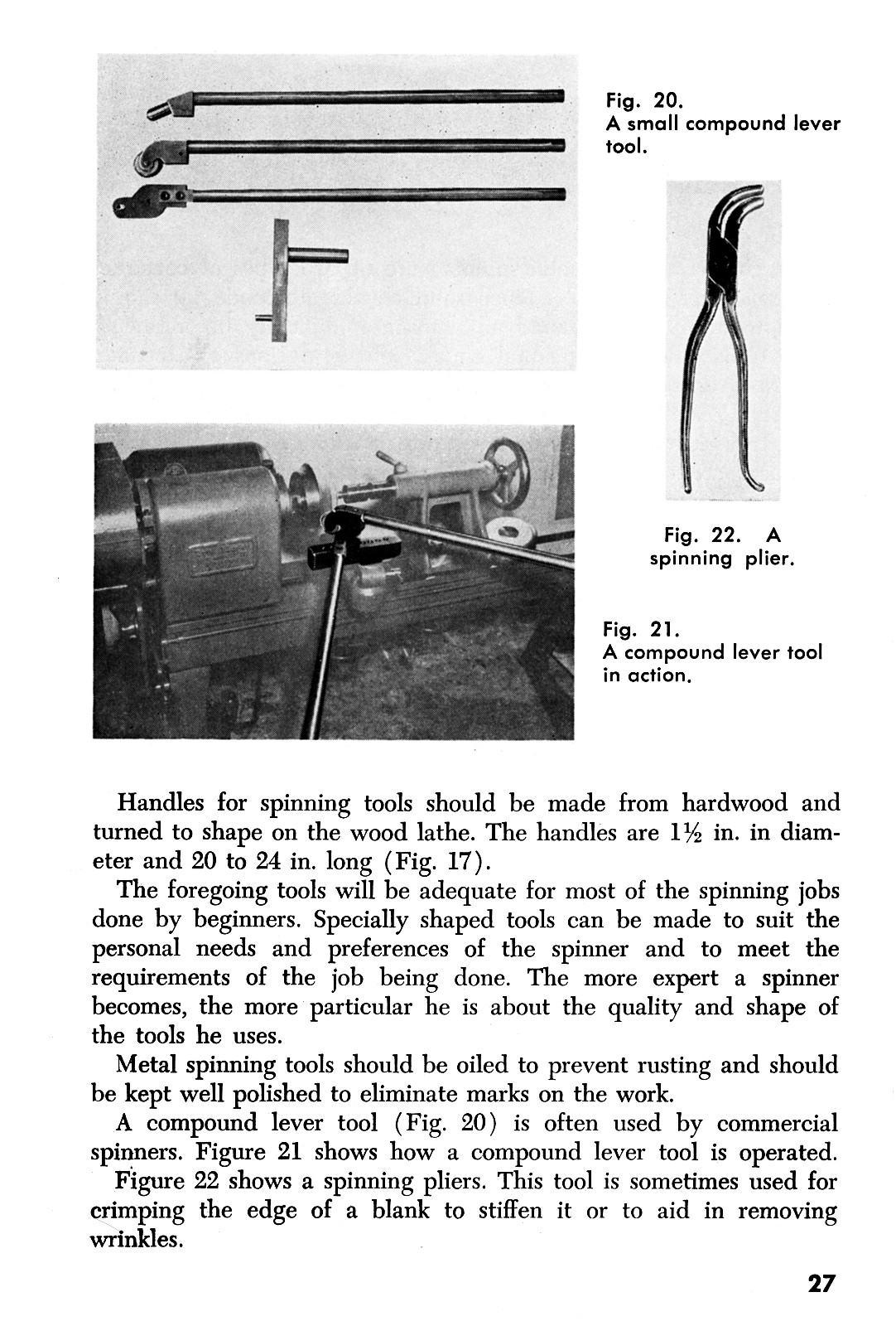 How-To Do Metal Spinning Lathe Techniques for the Trade Handbook 0969