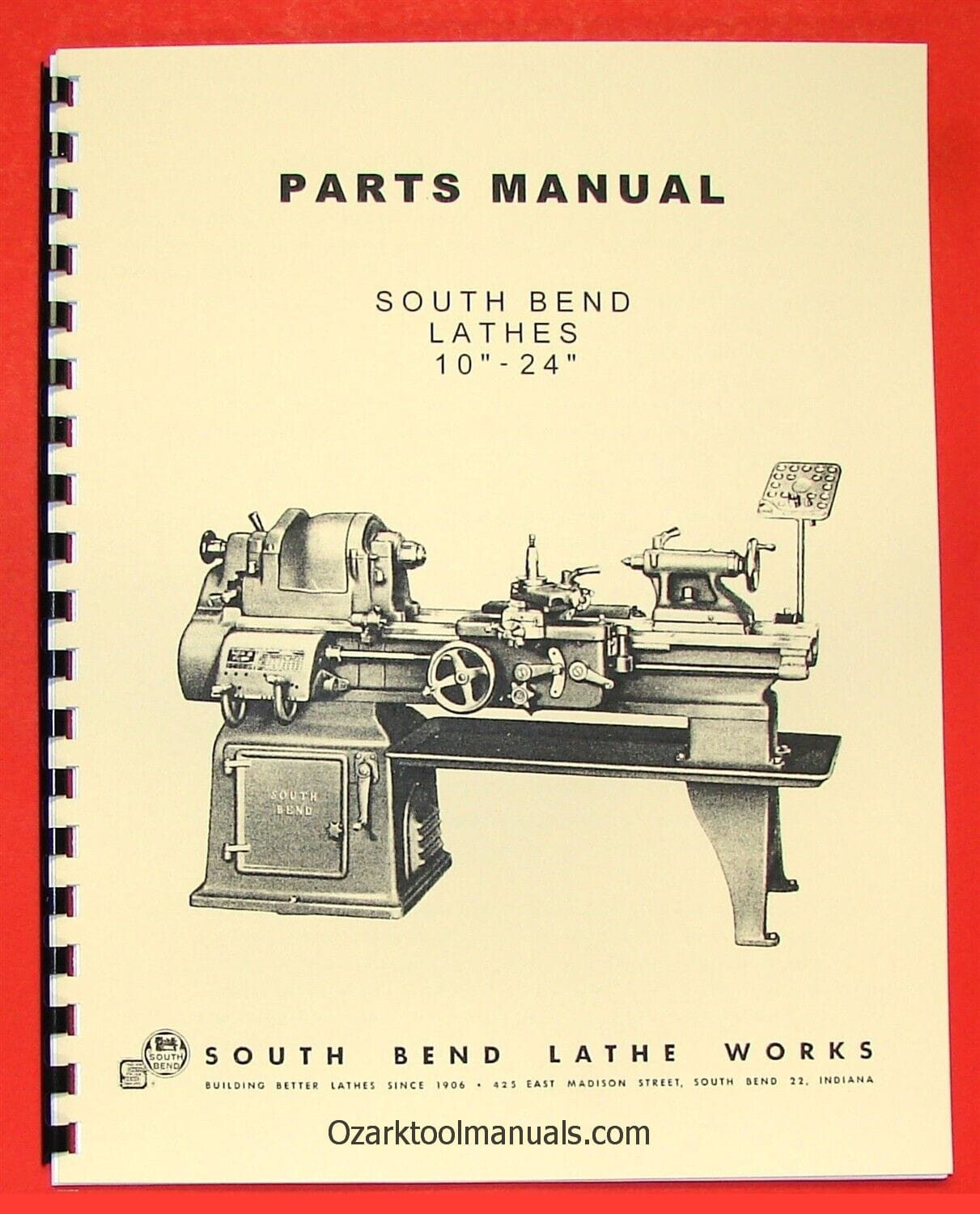 SOUTH BEND 10″ 13″ 14.5″ 16″ & 16/24″ Metal Lathes Parts Manual 0664