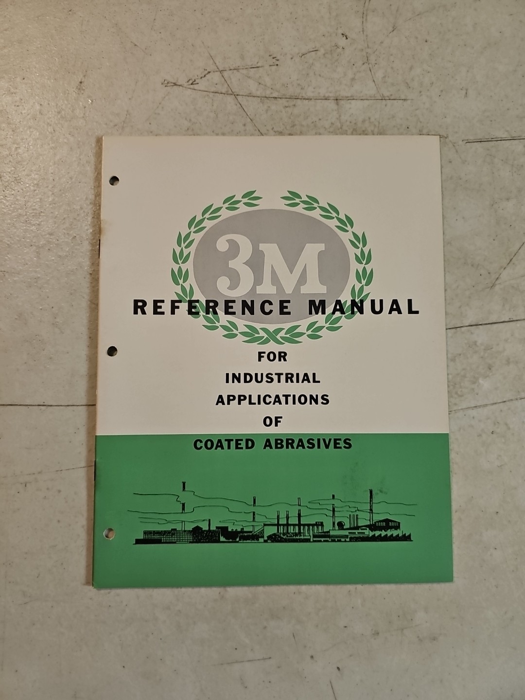 Vintage 1954 3M Industrial Applications Of Coated Abrasives Reference Manual