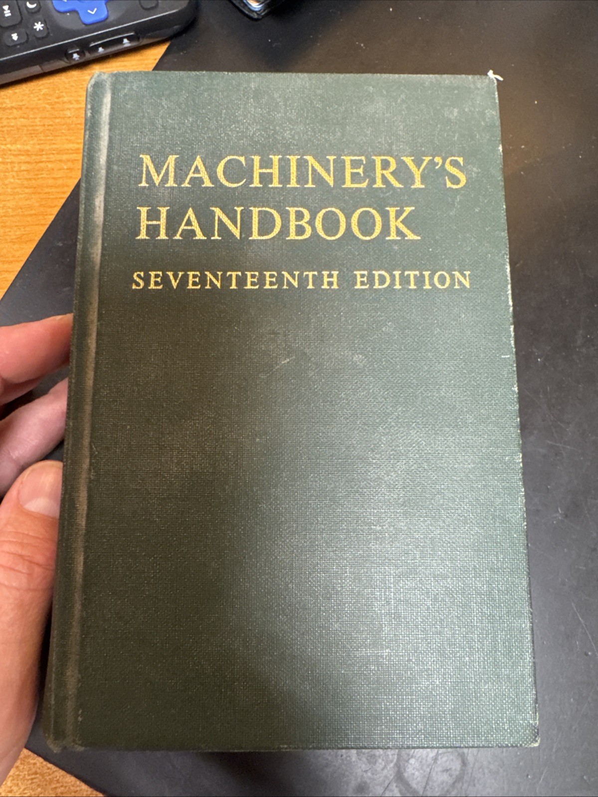 1964 Machinery’s Handbook 17th Edition Engineering Student Machine Shop Turbine