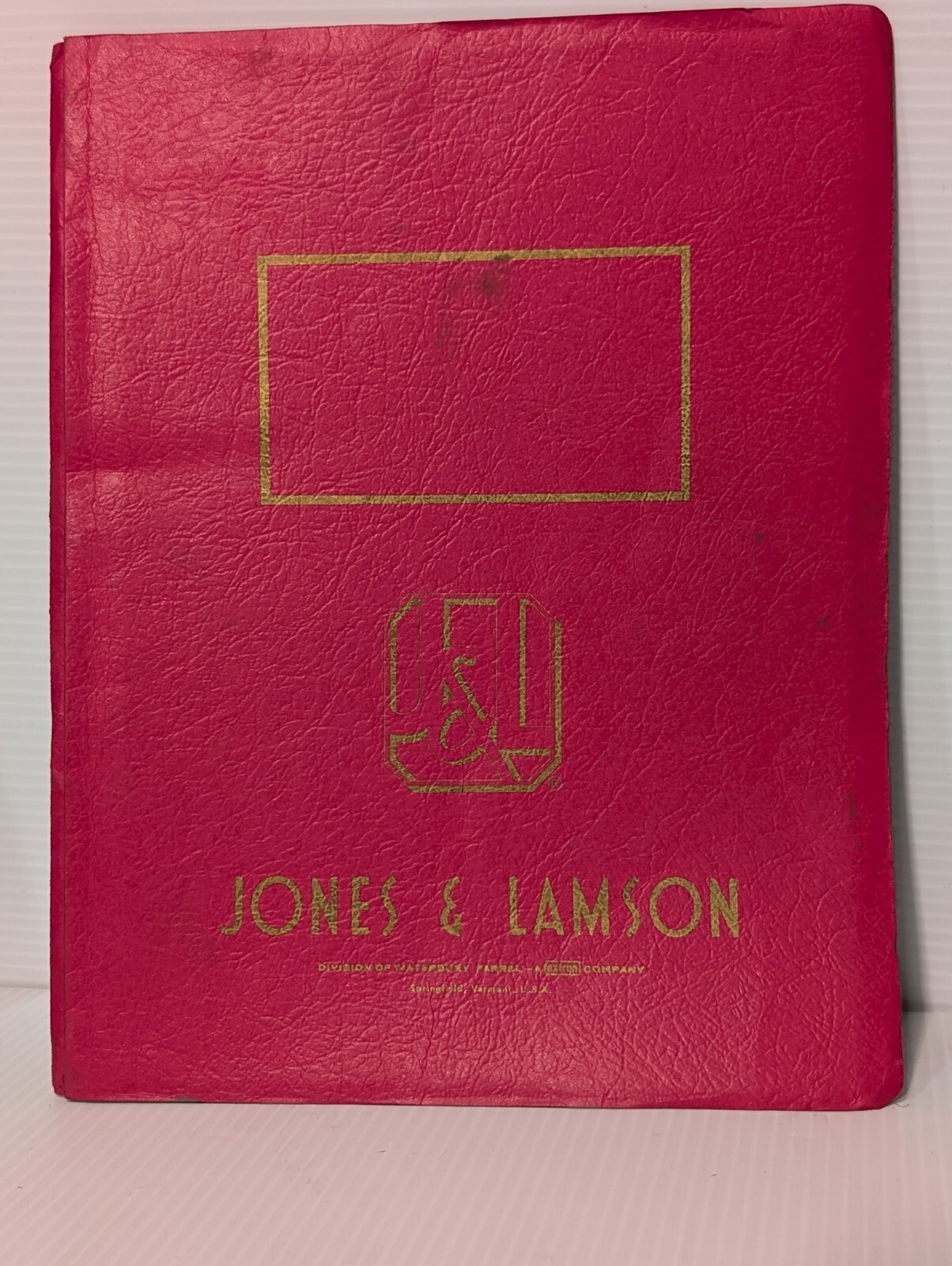 Jones & Lamson 6206-2M Operator’s Manual for Comparator Model FC-30 FC-30 ER