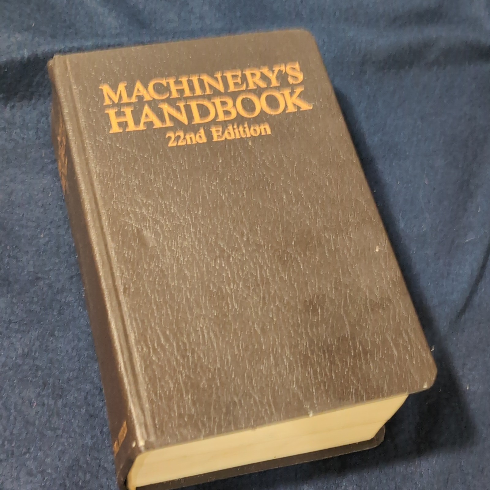 Industrial Press Machinery’s Handbook 22nd Edition Metalworking ISBN 0831111550