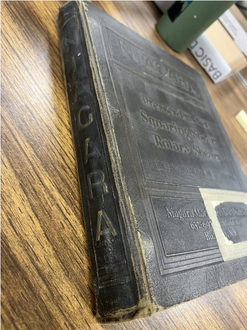 VINTAGE NIAGARA MACHINE & TOOL WORKS BULLETIN SET IN COVER