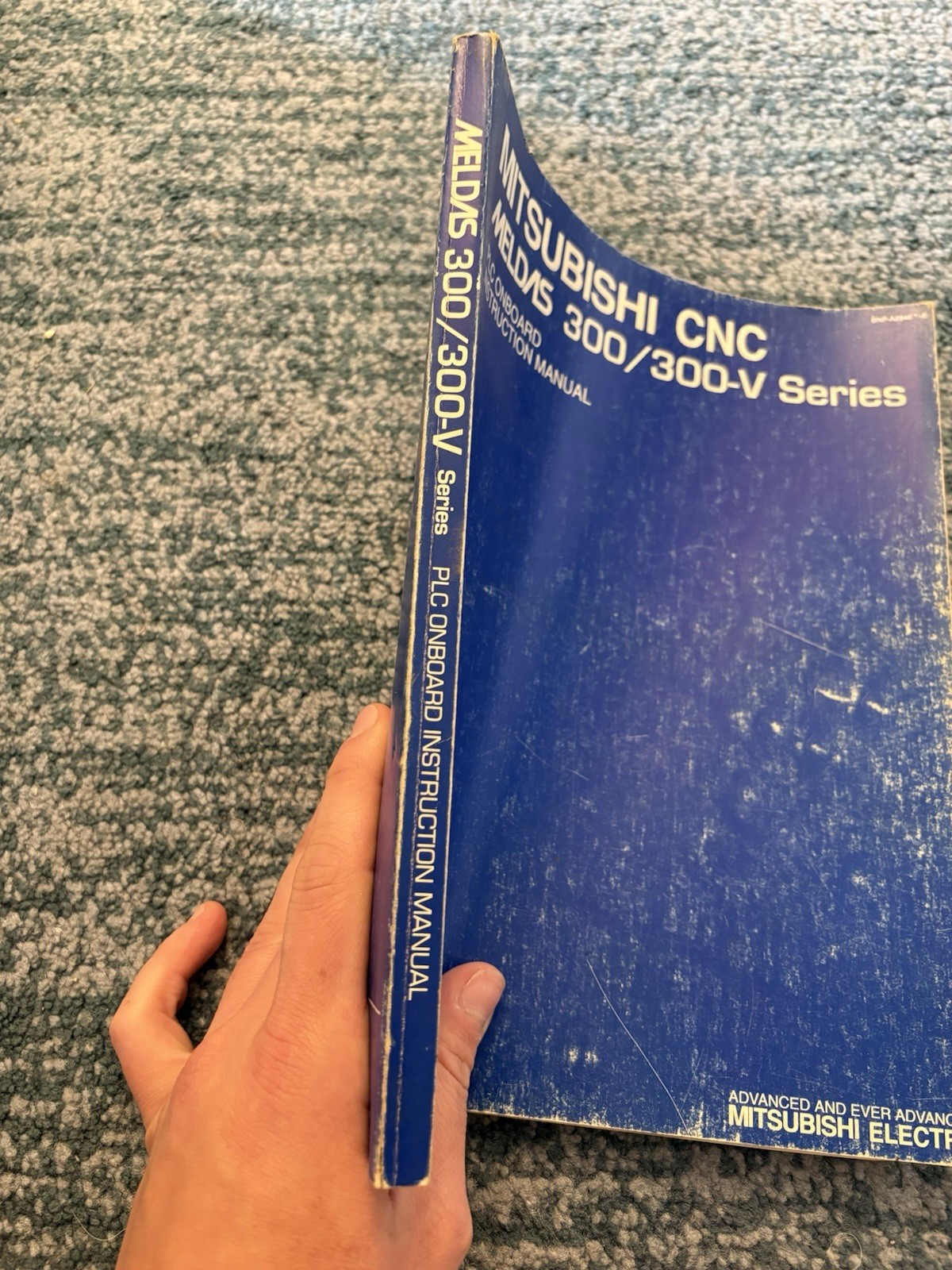Mitsubishi CNC MELDAS 300/300-V PLC Onboard Instruction Manual 1990