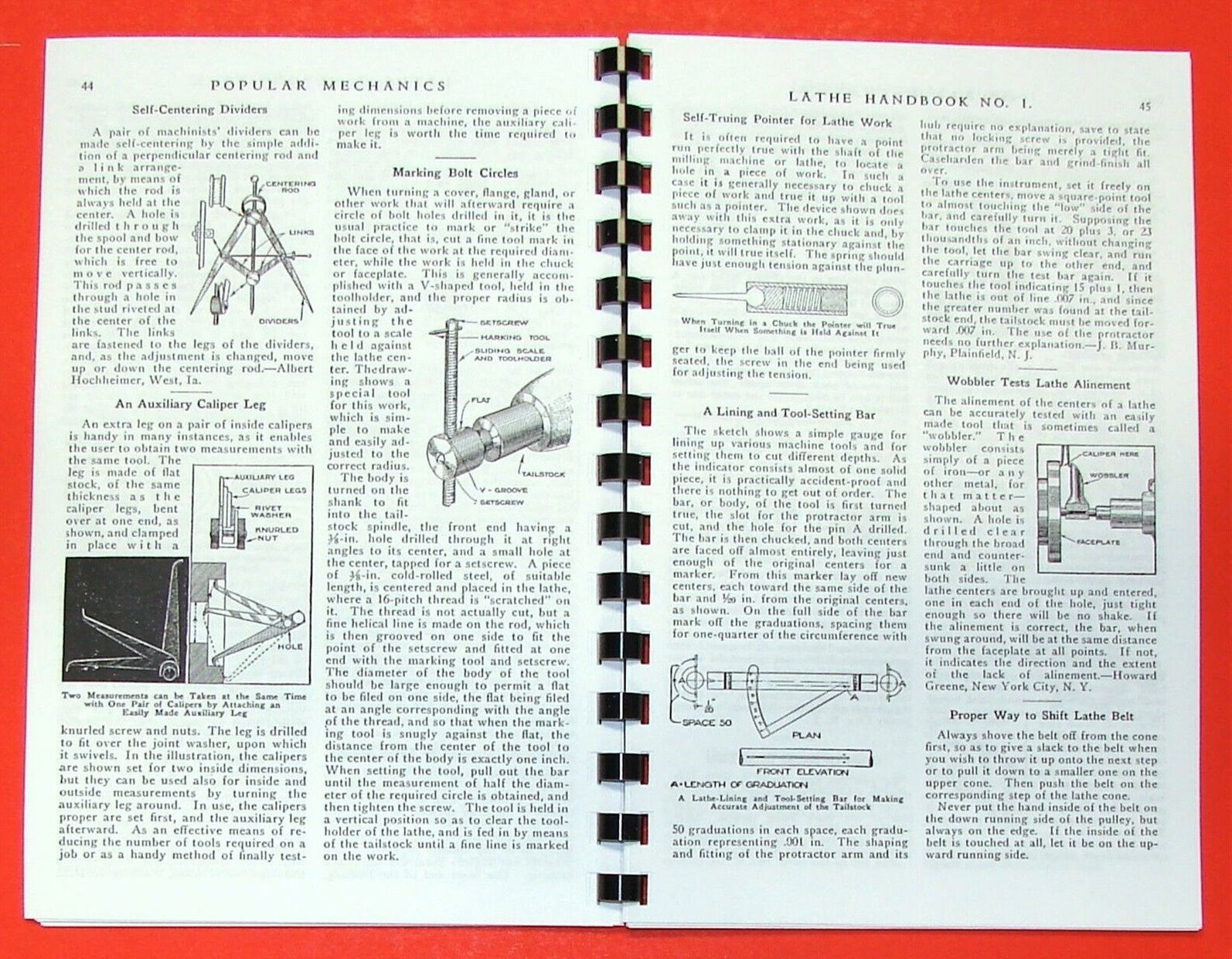 Popular Mechanics Metal Lathe Handbook No. 1 0507