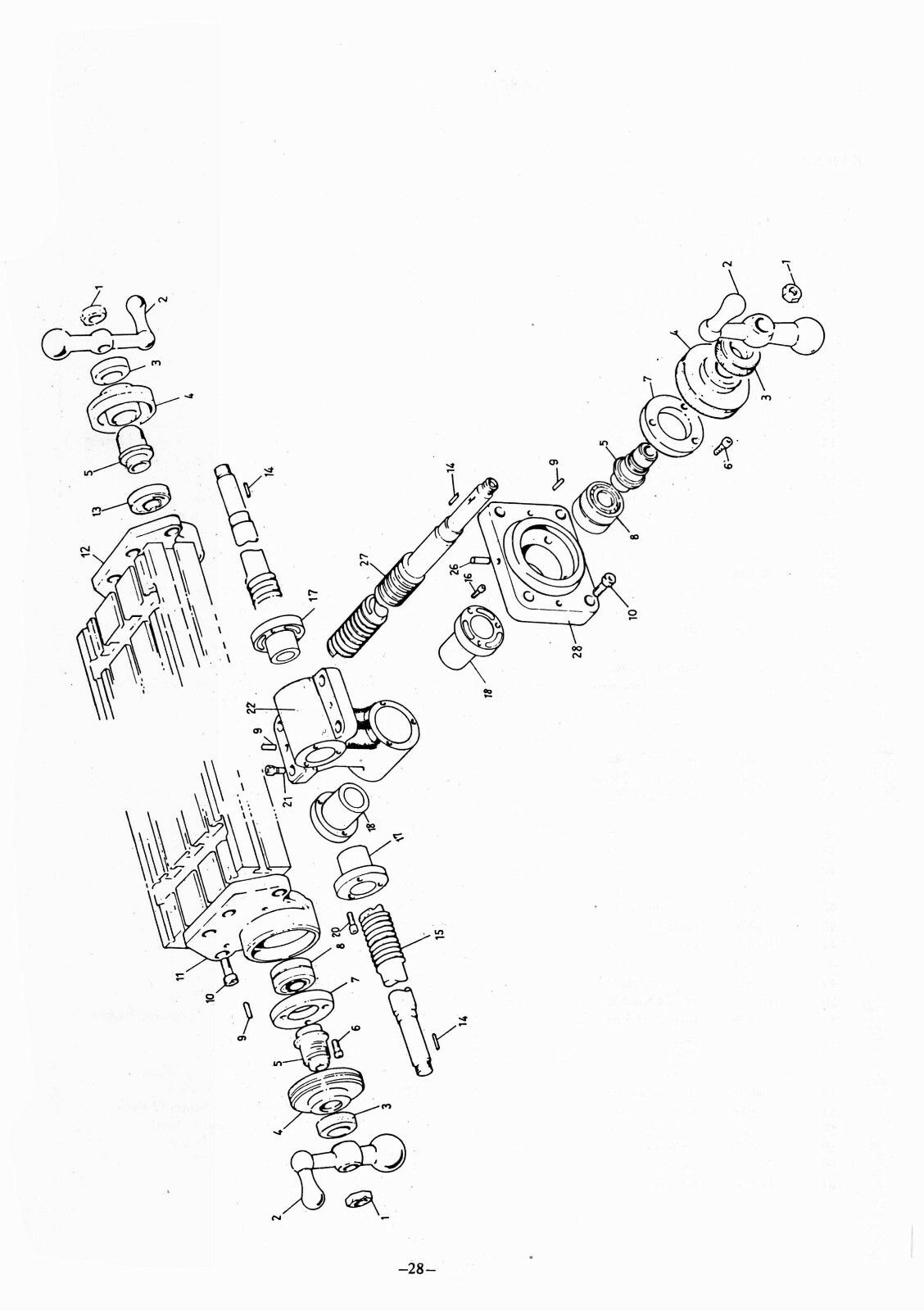 Comet 3H, 3VH Vertical Milling Machine Operation & Parts List Manual #1406