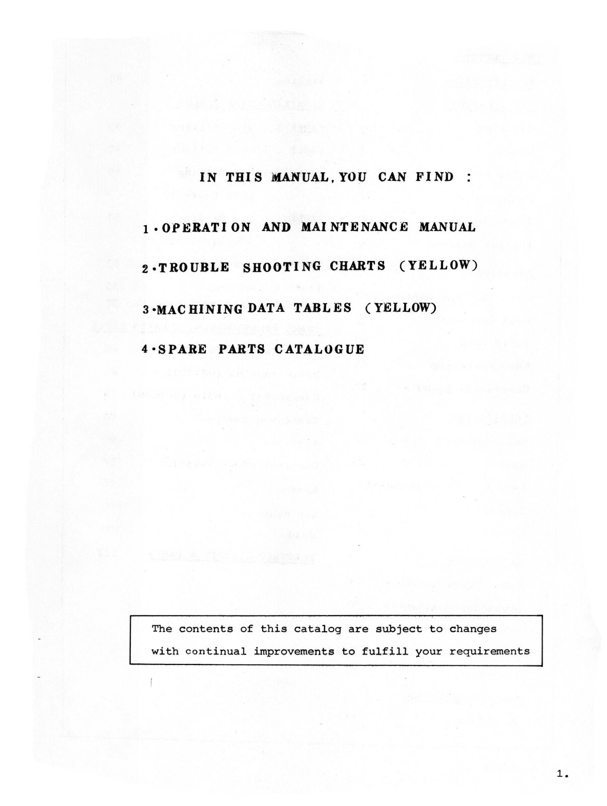 Jet HVM-2 Milling Machine Operators, Maintenance, & Parts List Manual #1722