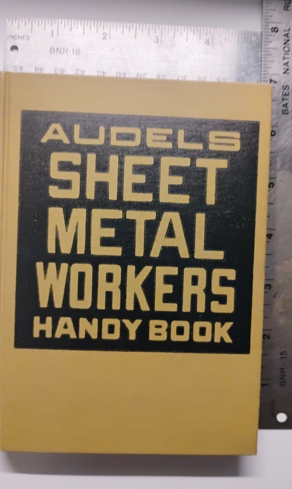 Vintage Hardback Audels Sheet Metal Workers Handy Book Reprint 1942 1952 VGC