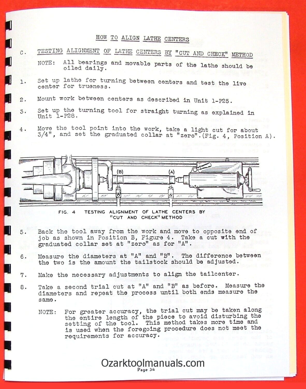 How to Run a Lathe Instruction Manual on Metal LATHE WORKS 0372