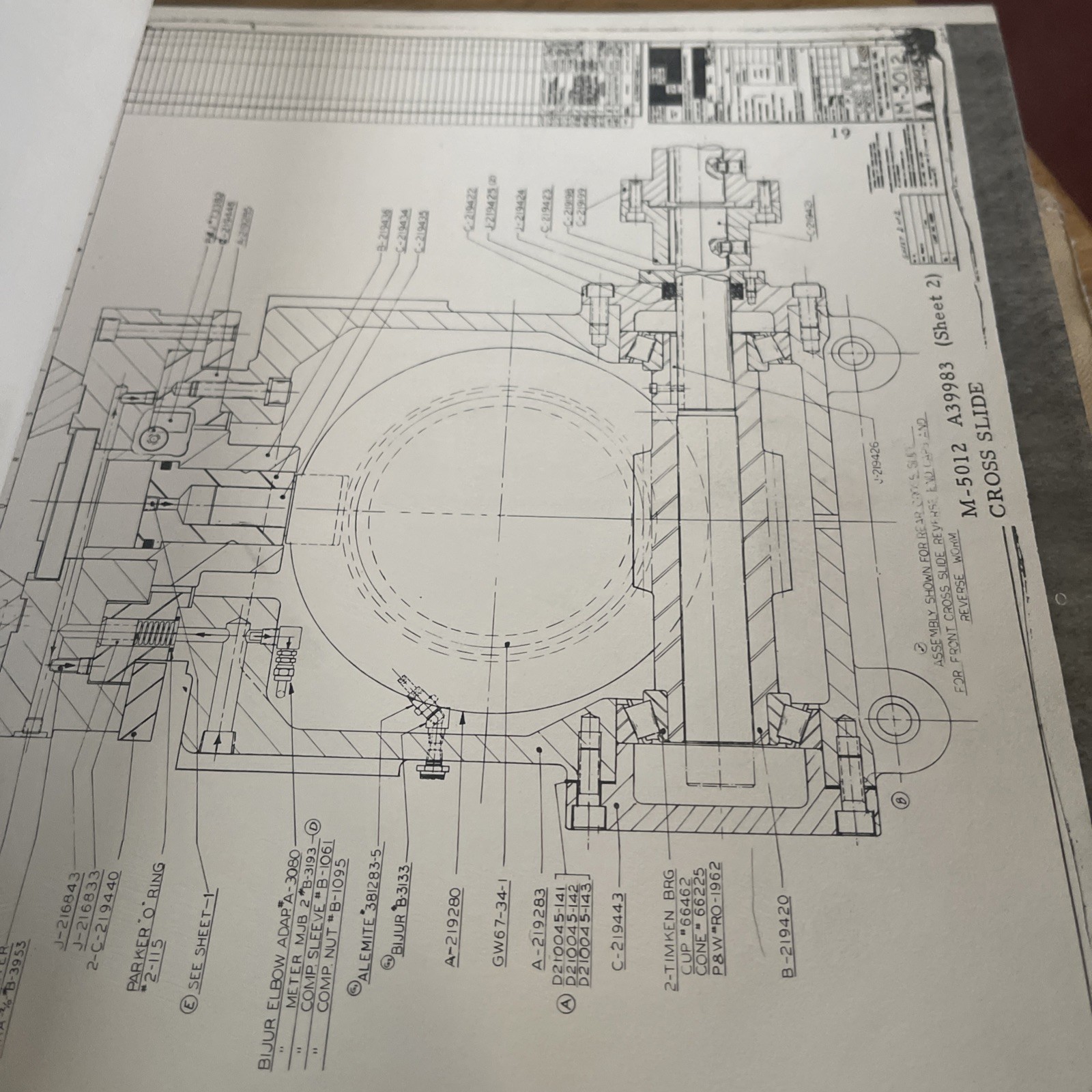 Pratt & Whitney Parts Catalog PJ 600 Automatic Turret Lathe
