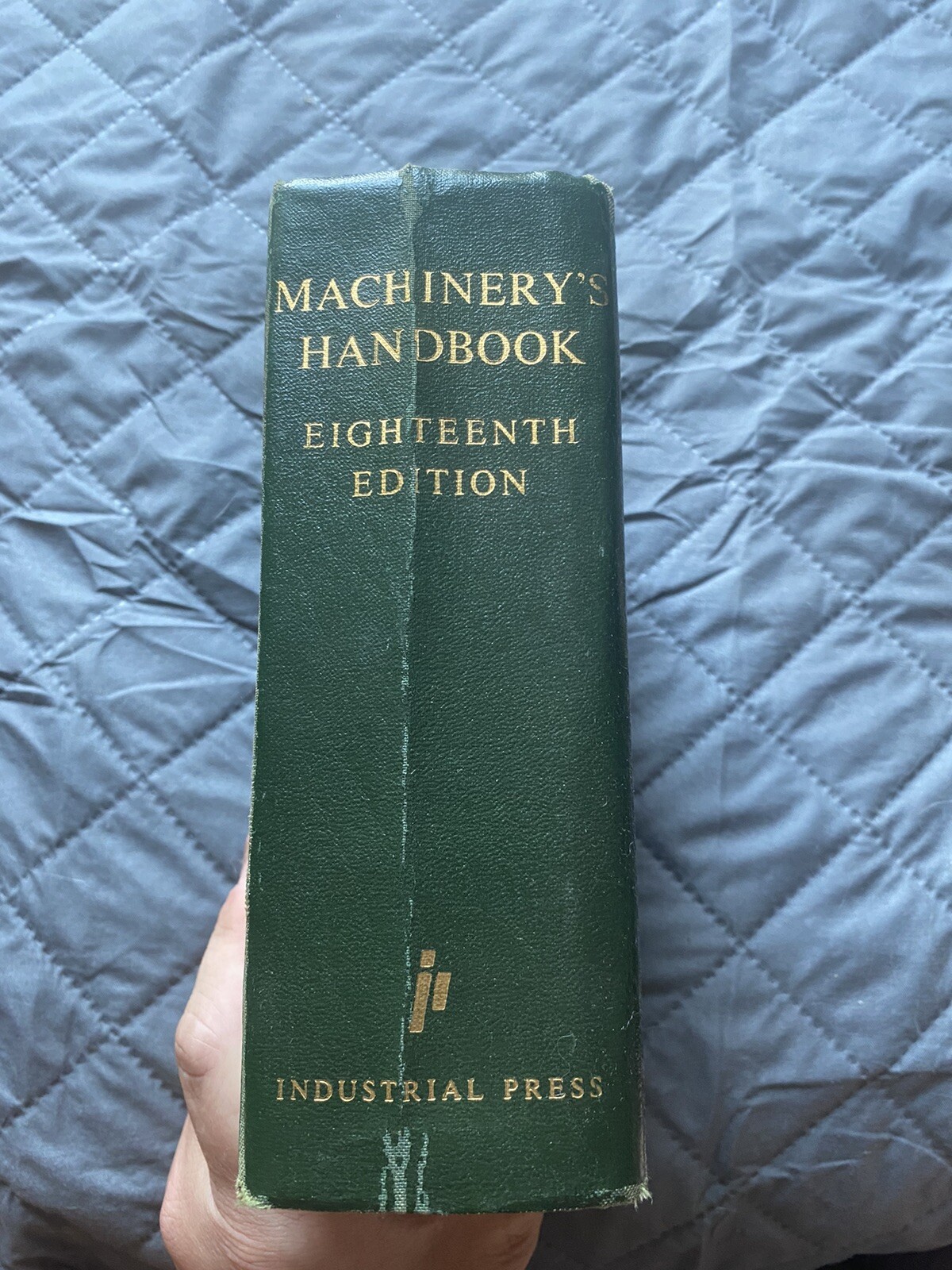 1968 Eighteenth 18th Edition Machinery’s Handbook Industrial Press