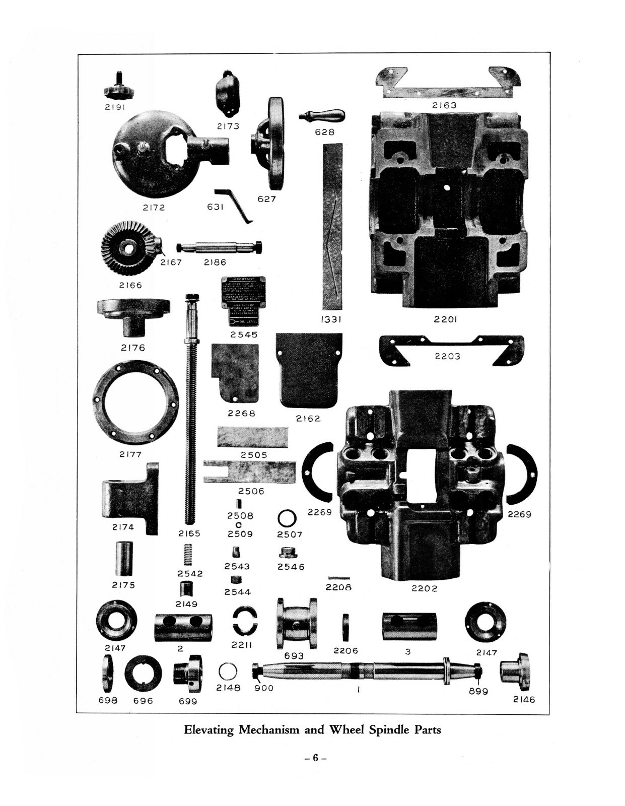 Brown & Sharpe #13 Universal & Tool Grinder Repair Parts Manual #1809