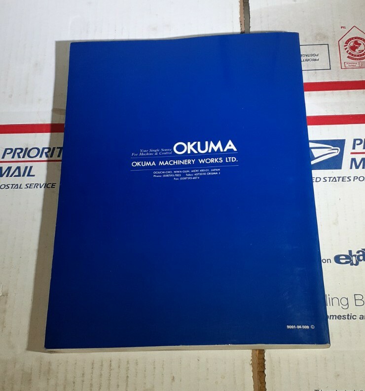 OKUMA CNC SYSTEM OSP5020M SPECIAL FUNCTION MANUAL (No.1) (1st Edition) 3294-E