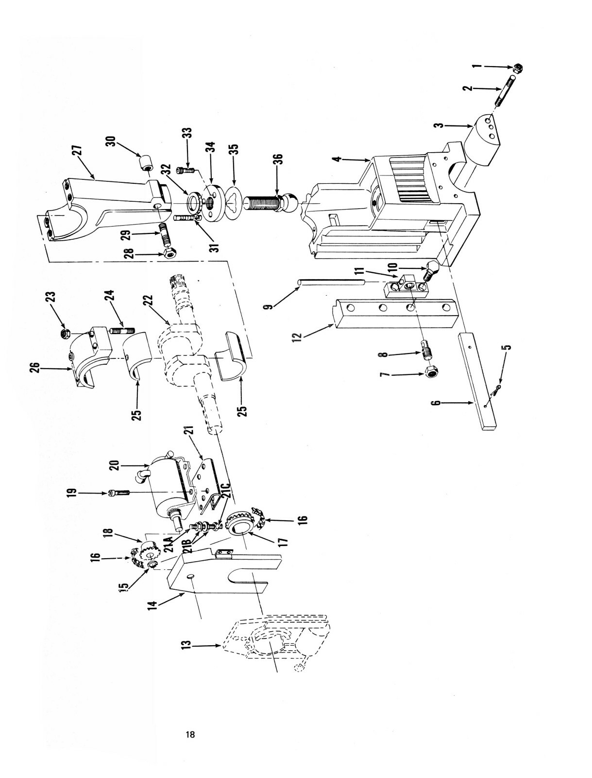 Niagara M Series Presses Operation, Maintenance, & Parts List Manual #1654