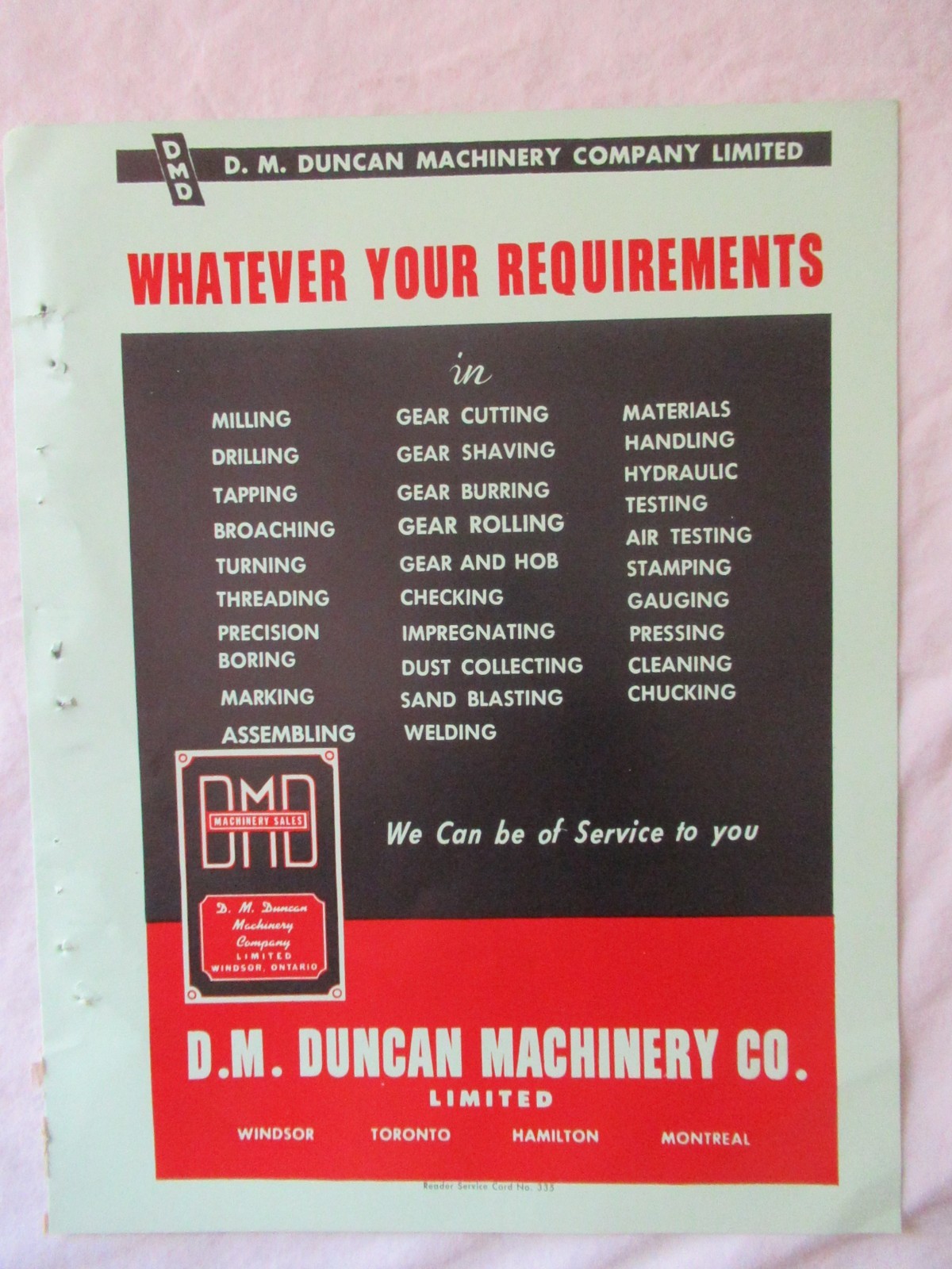 Industrial Machine Tools and Equipment Brochure Lathes Chucks Drilling Machines
