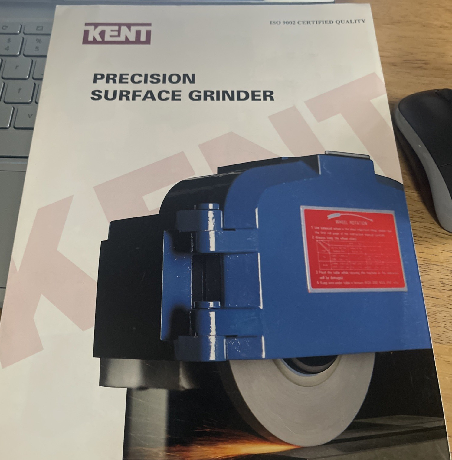 Kent Precision Surface Grinders Machine Models and Specifications Brochure-2 pcs