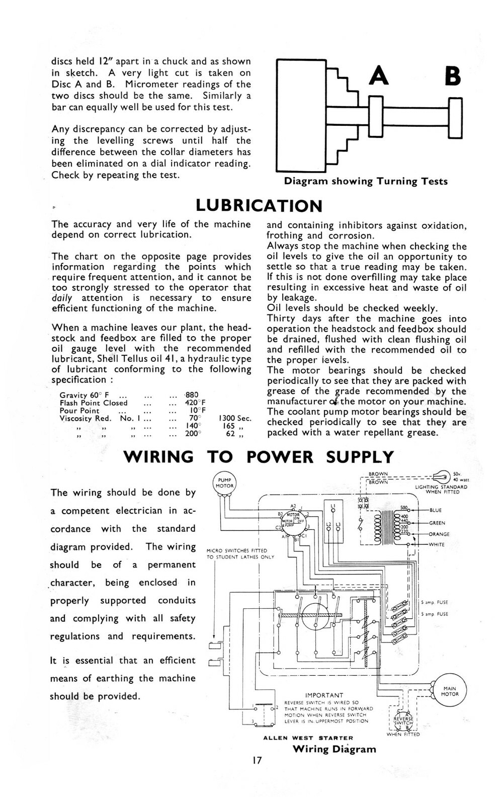 Colchester Mascot 8 1/2″ Centres Geared Lathe Instruction & Parts Manual #1407