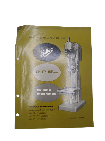 Buffalo Forge Company- No. 1 RPMSTER Bulletin 3257-C