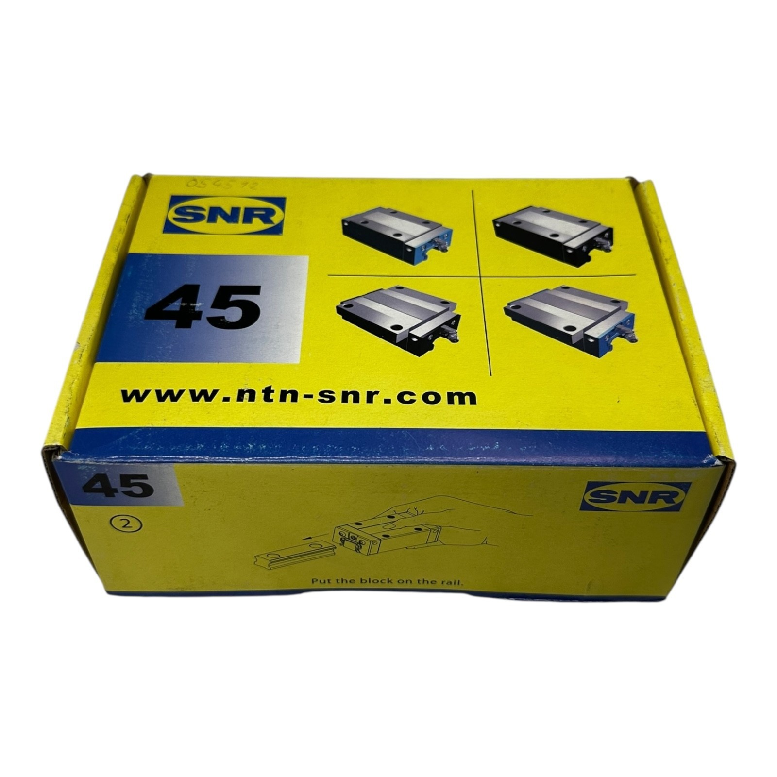 SNR LGCS45BLSSNZ1 Linear Guide Block Guide Carriage Size 45 CNC Bearing