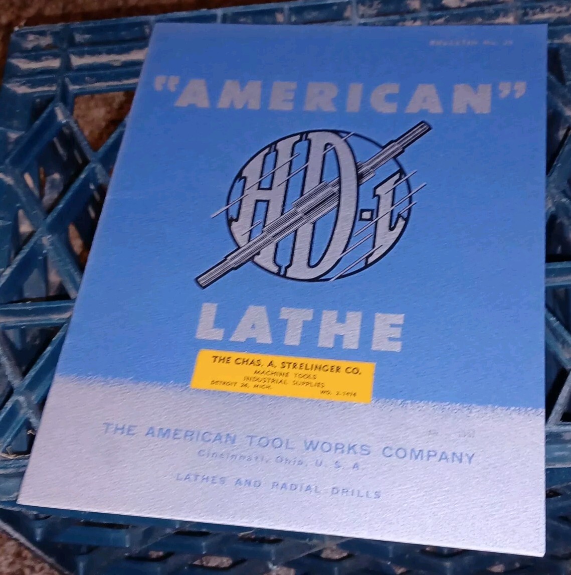 1951 American Tool Works Hydraulic Duplicating Lathe Bulletin #35 Sales Catalog
