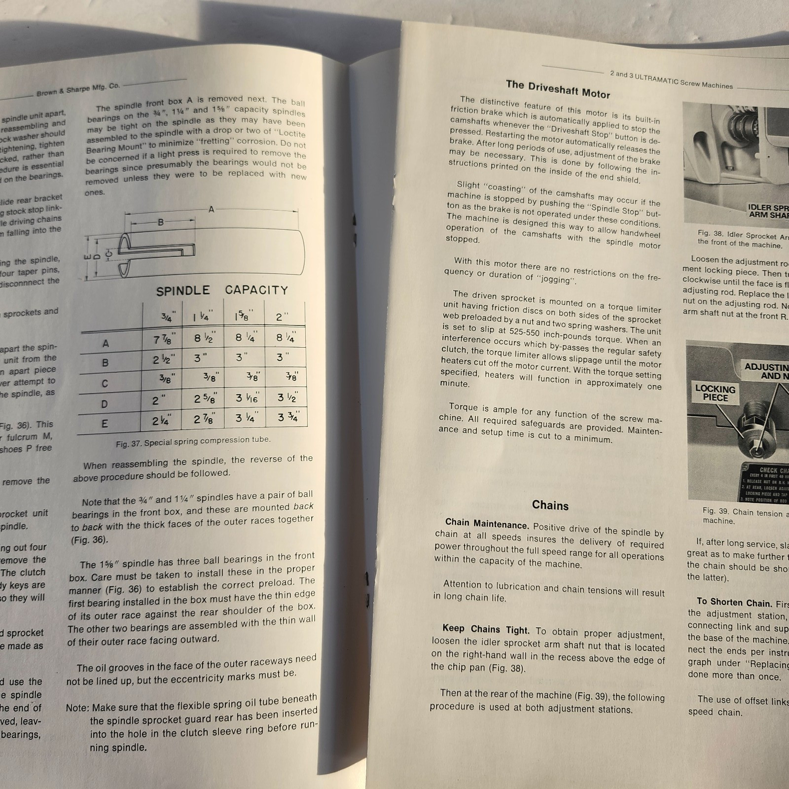 Brown & Sharpe 2 & 3 Ultramatic Screw Machine Operation & Maintenance Manual