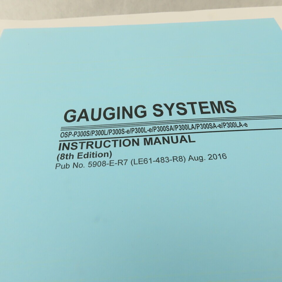 Okuma Genos L Series L3000-e Entire Maintenance Operations Catalog Manual Bundle