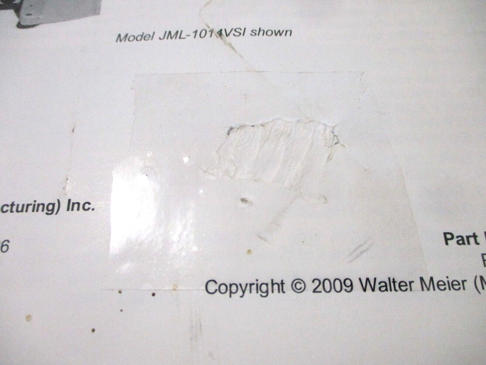Jet VS Mini Lathe Models JML-1014I & JWL-1220 Operator & Parts List Manual