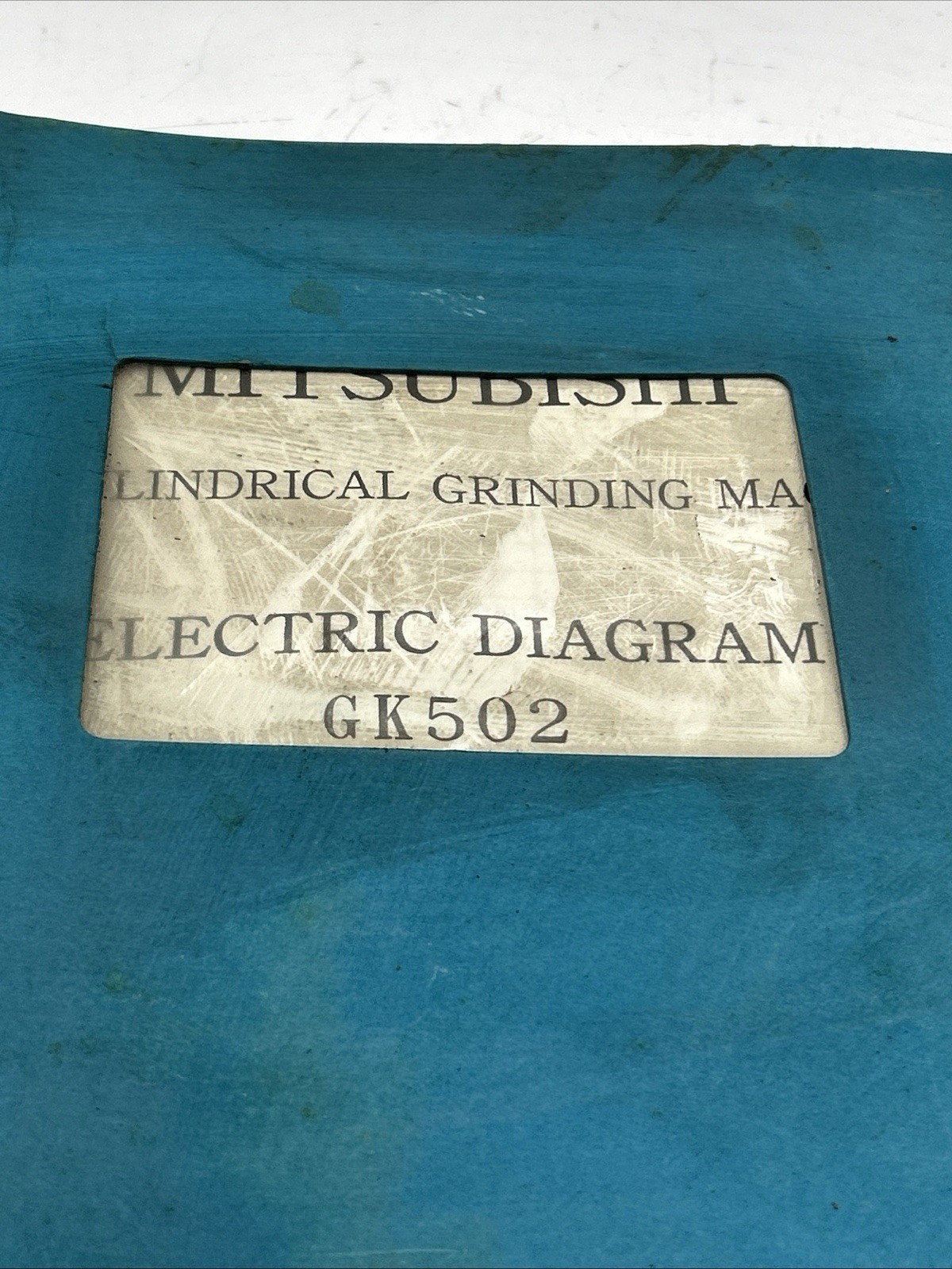 Mitsubishi gk502 Electric Diagram CNC Cylindrical Grinding Machine Manuals