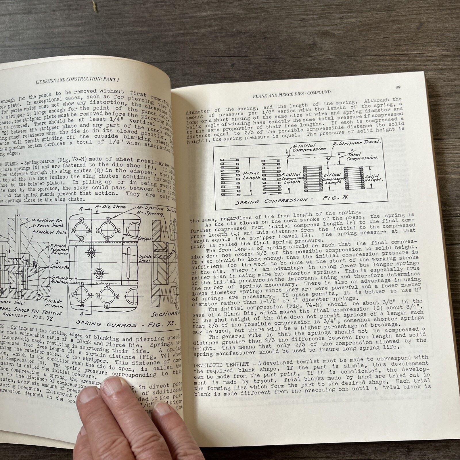 Die Design and Construction Paperback – 1962 SME Engineers Book vtg