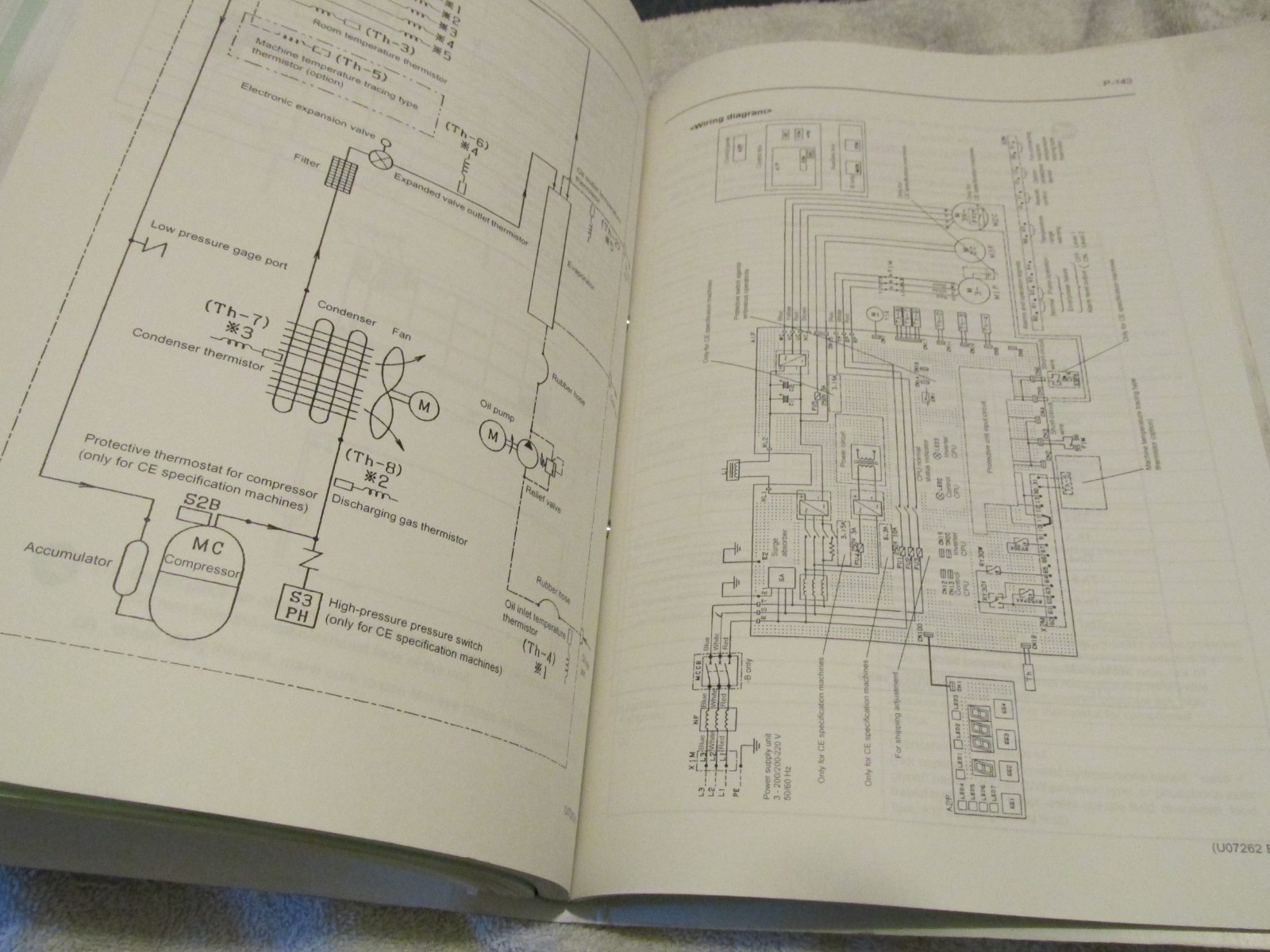 OEM Factory Mori Seiki NV5000 Machining Center CNC Maintenance Manual Binder