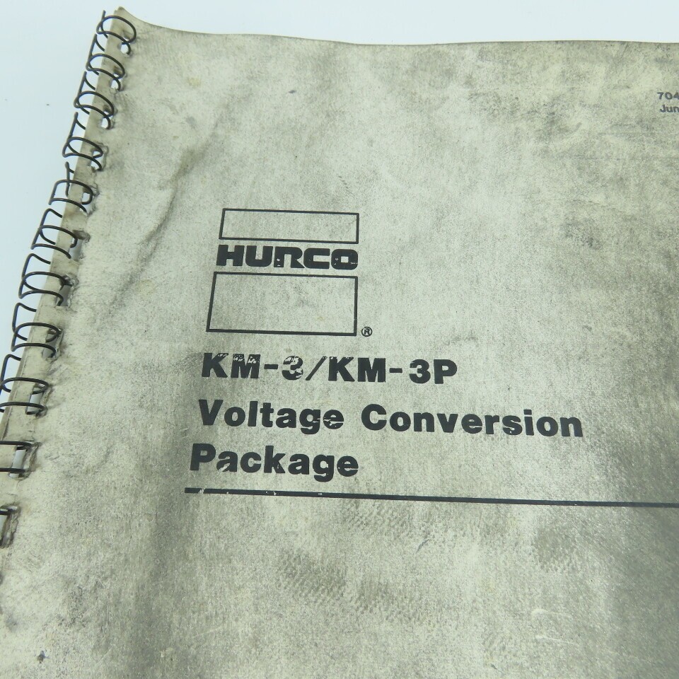 Hurco 704-0001-311 KM-3 & KM-3P Voltage Conversion Package