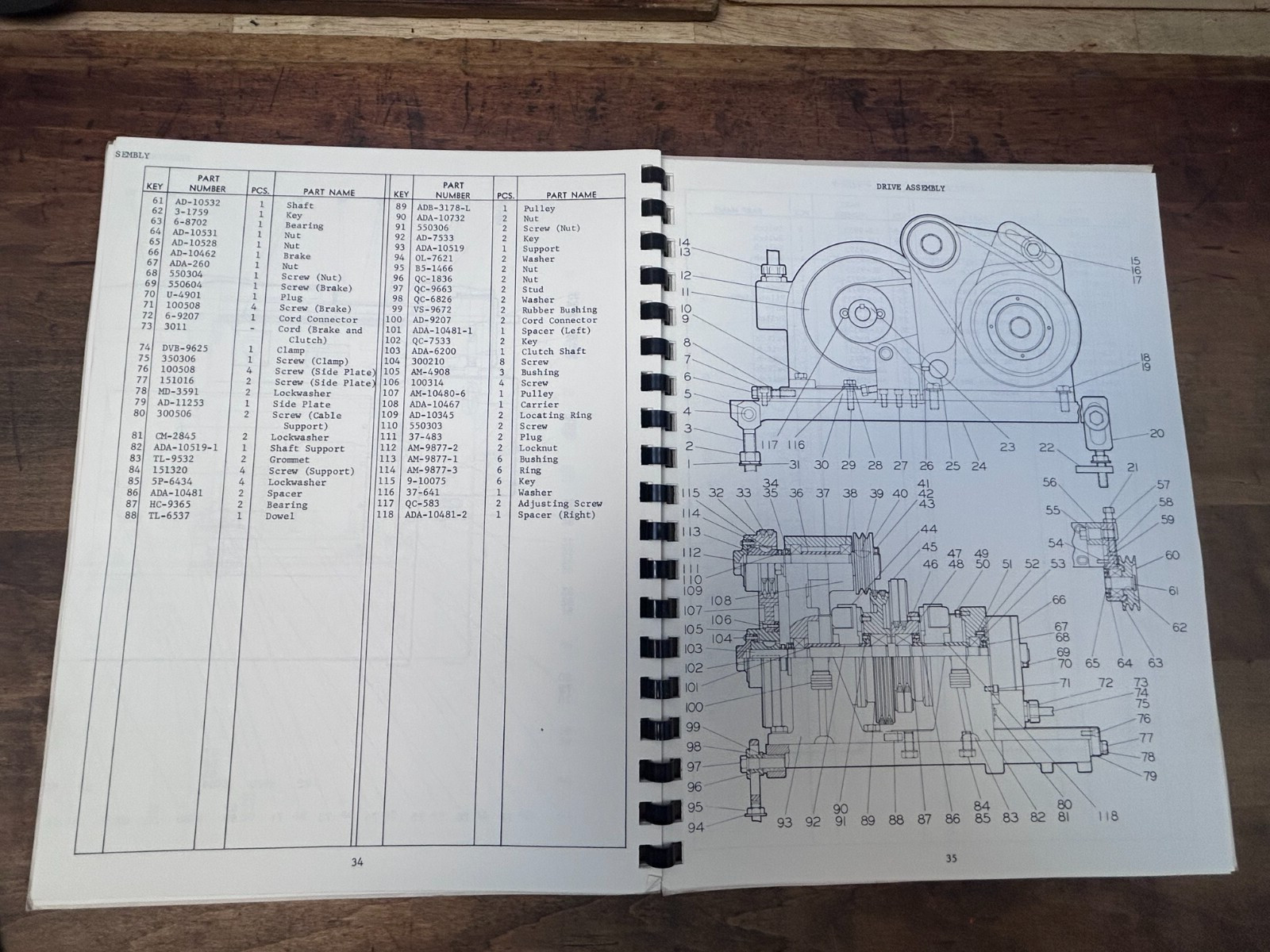 ORIGINAL OEM Hardinge Lathe DSM-A Operators, Maintenance, and Parts Manuals