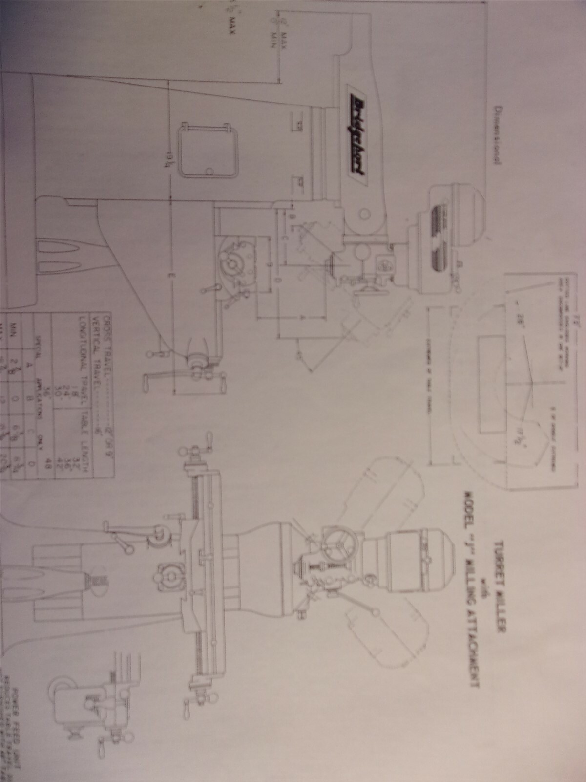 Bridgeport Machines Operator’s Manual *FREE SHIPPING*