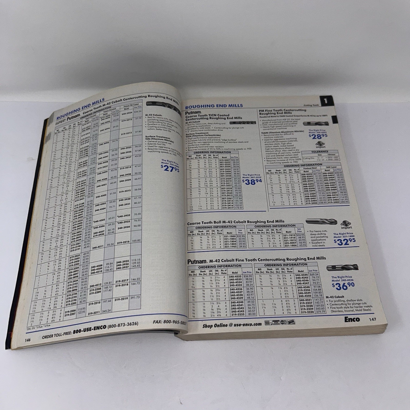 Enco 2009 Master Catalog Industrial Machine Tools Machinist Reference Book