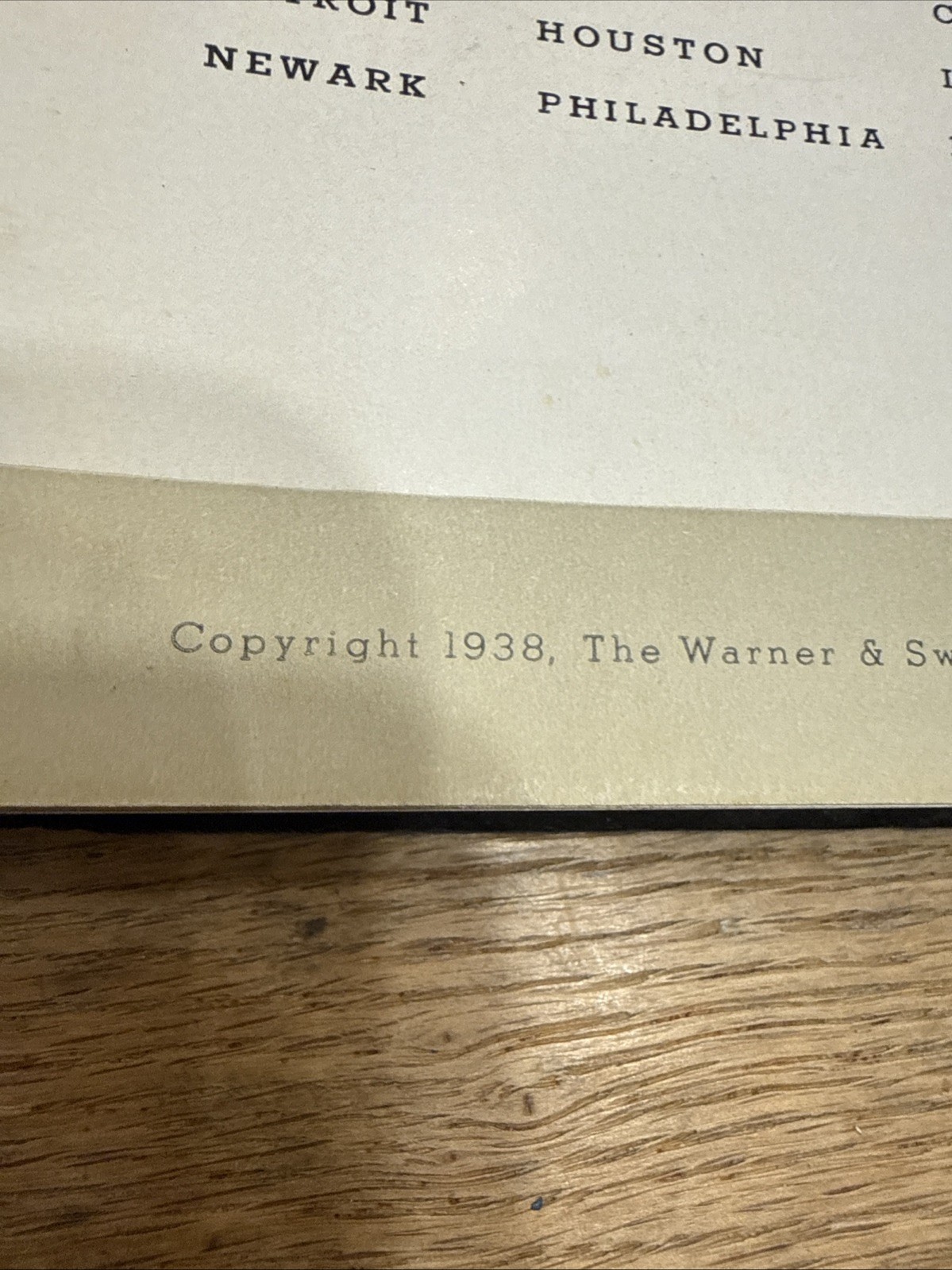 1938–TURRET LATHE TOOLS-Catalog & Manual #38–Warner and Swasey – VERY GOOD