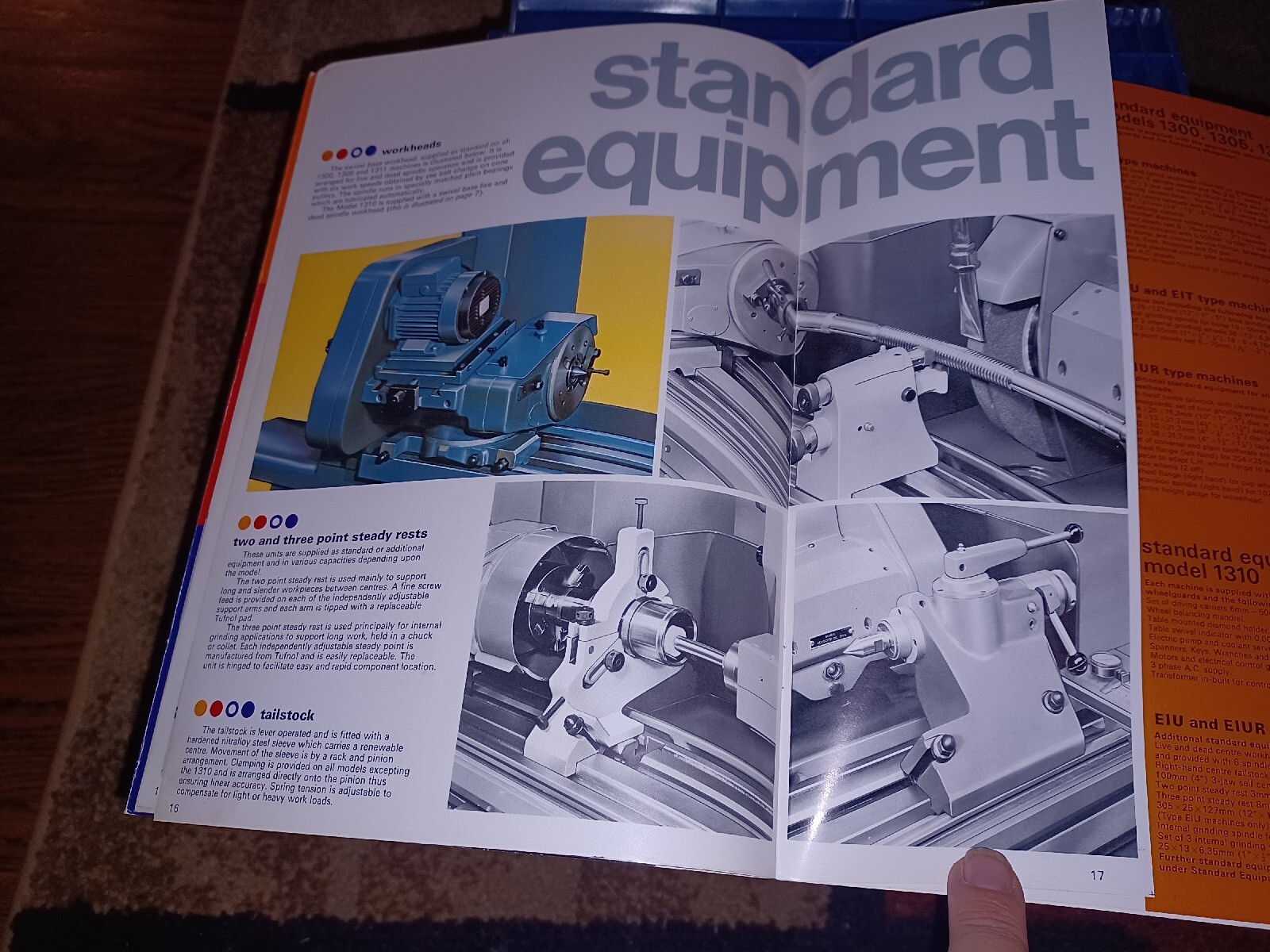 Jones-Shipman 1300 Series Precision Grinding Machines SALES CATALOG Book VTG OLD