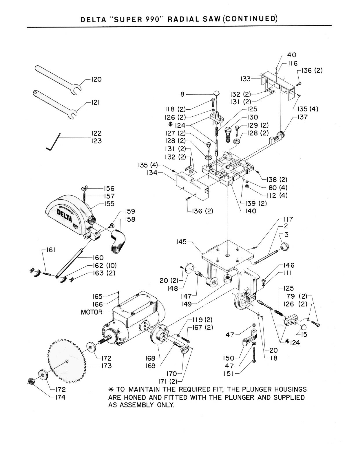 Delta Rockwell Light Industrial Power Tools Service Manual SV-229 #1920