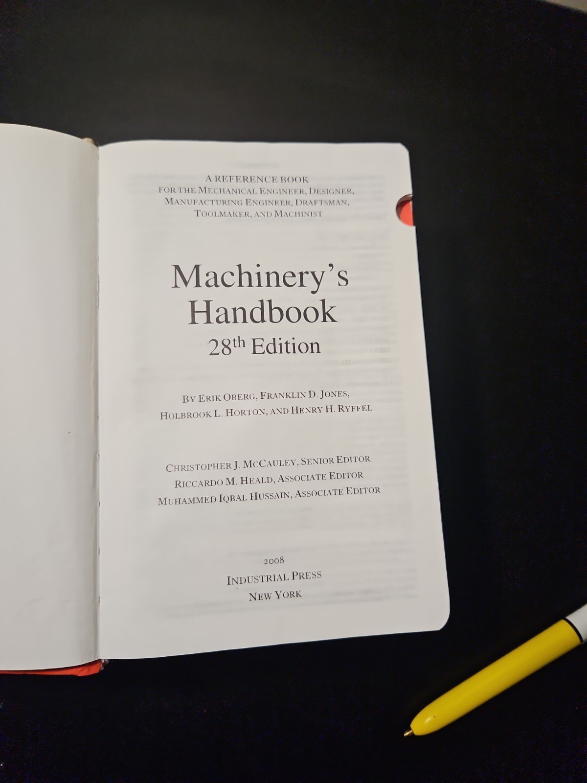 Machinery Handbook 28