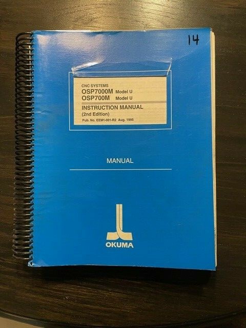 Okuma OSP 700M 7000M model U instruction Manual