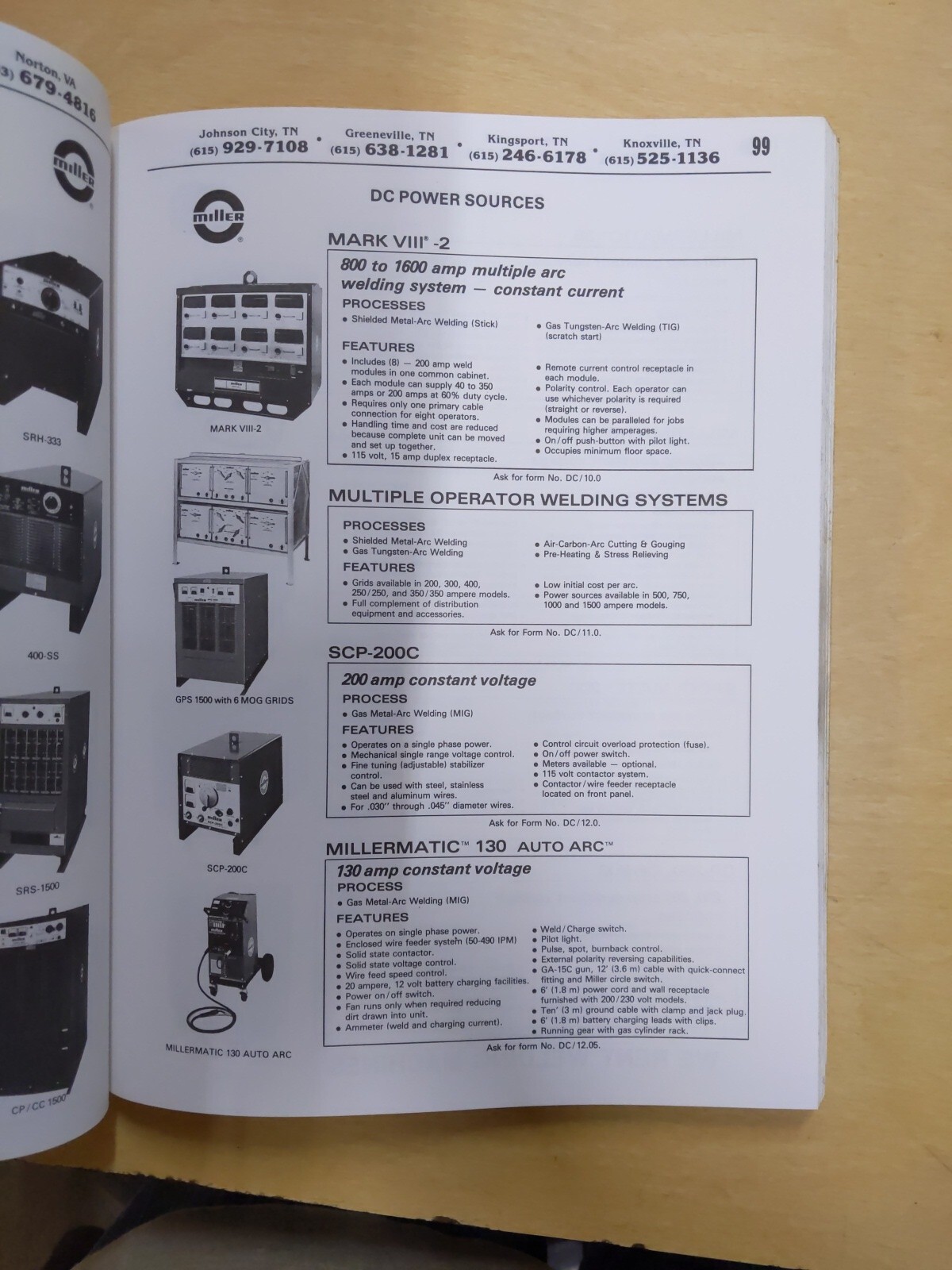 1986 Welding Products Of Kentucky, Inc. Product Manual-Catalog A