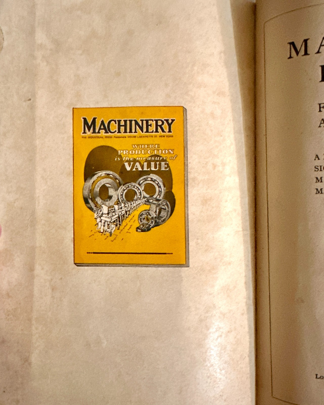 Machinery’s Handbook 10th Ed. 1941 Oberg Jones Industrial Press Machinist Book