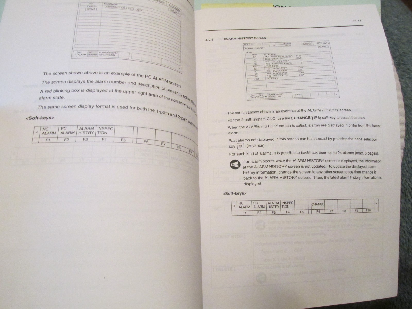FACTORY Mori Seiki MV-653 1003 CNC Machine Operation Service Manual Supplement